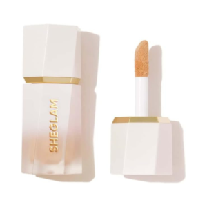 SHEGLAM Tea Cake liquid highlighter golden shimmer radiant glow buildable highlight