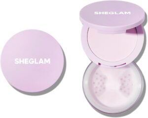 SHEGLAM Insta-Ready Face & Under Eye Setting Powder smooth blur matte finish