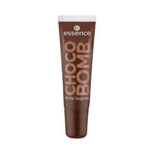 Essence choco bomb lip gloss 01 brown shiny shimmer hydrating glossy lips