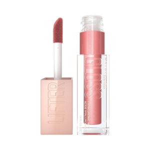 Maybelline lifter lip gloss 003 moon hyaluronic acid glossy fuller lips shine