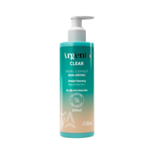 Argento clear facial cleanser 200ml deep cleansing refreshing face wash