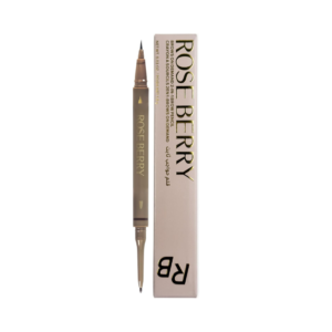 Rose Bery Brows On Demand 2-IN-1 Brow Pencil 02 Dark Brown