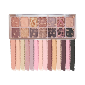 Monaya Y015 Purer Palette 14 colors eyeshadow set highly pigmented